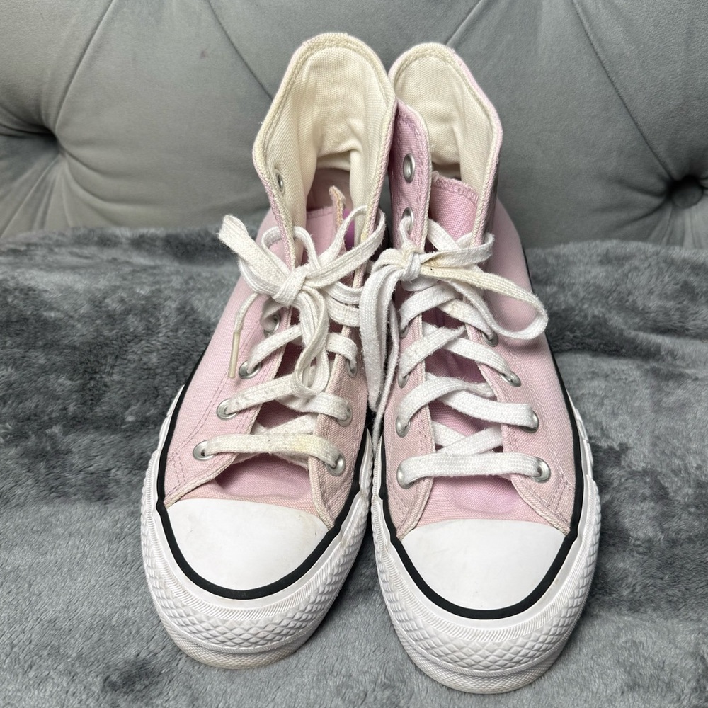 Converse Chuck Taylor All Star‎ Lift Floral High-Top Sneaker - Stardust Lilac - Picture 3 of 8